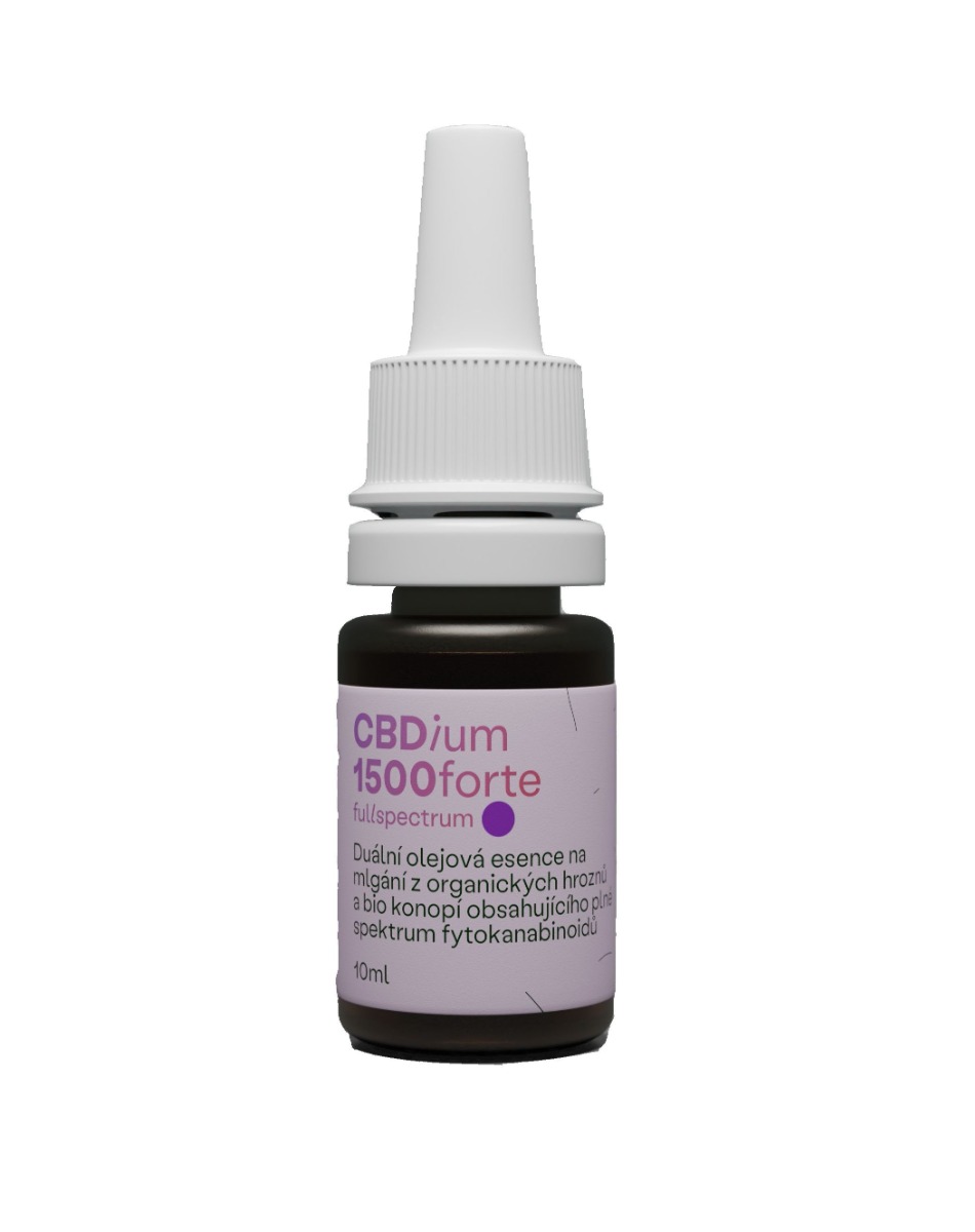 CBDium 1500 grape forte fullspectrum 10 ml