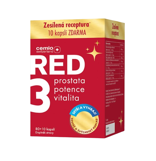 CEMIO RED3 80 + 10 kapslí