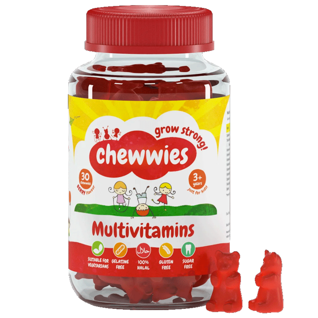 Chewwies Chewwies Multivitamins - 30 želé