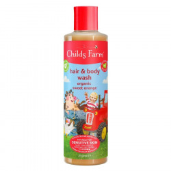 CHILDS FARM Mycí emulze na vlasy a tělo sladký pomeranč 250 ml