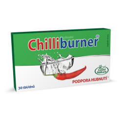 CHILLIBURNER Podpora hubnutí 30 tablet