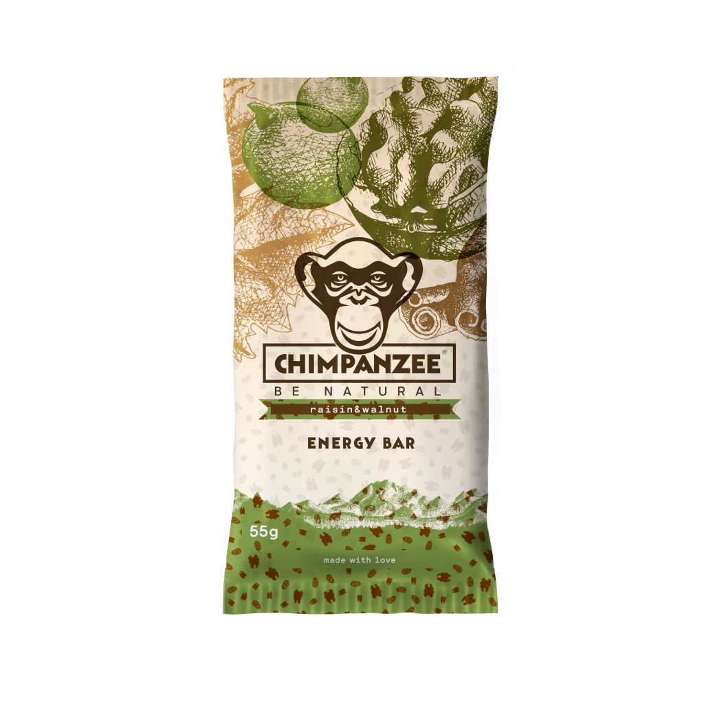 Chimpanzee Energy Bar Raisin walnut tyčinka 55 g