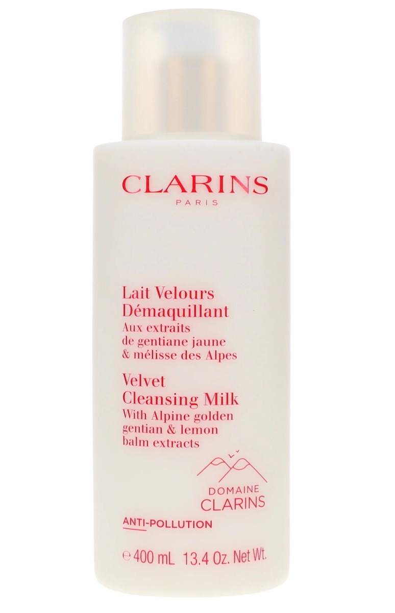 Clarins Cleansing Velvet Milk jemné čisticí mléko 400 ml