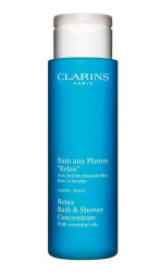 Clarins Relax Bath & Shower Concentrate sprchový a koupelový gel s esenciálními oleji 200 ml