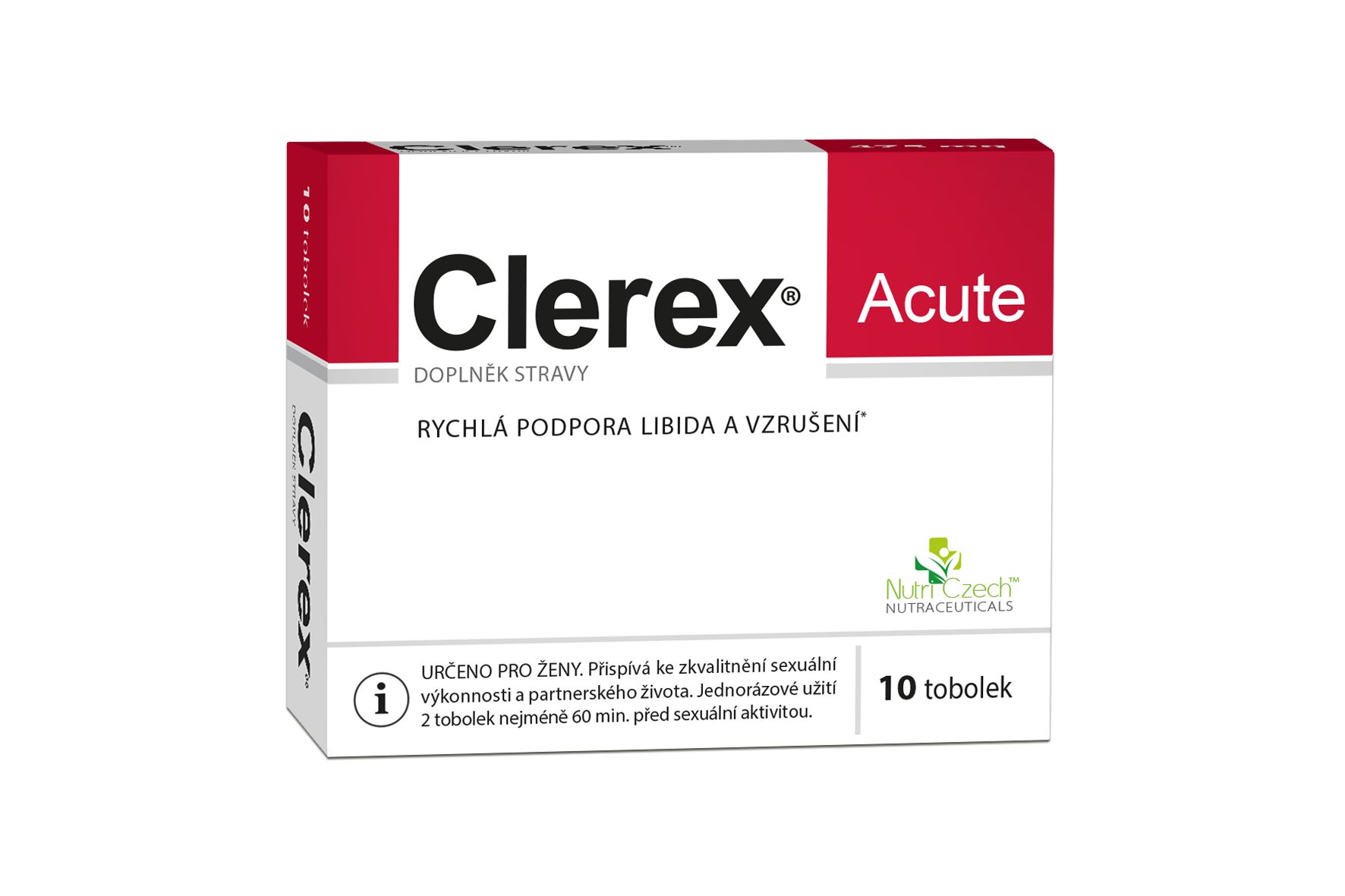 Clerex Acute 10 tobolek pro ženy