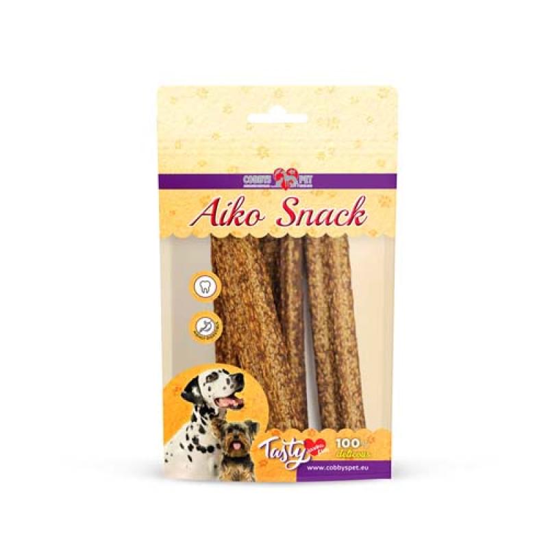 Cobbyspet AIKO SNACK Cruncher Stix 60g pórovité dentální tyčinky