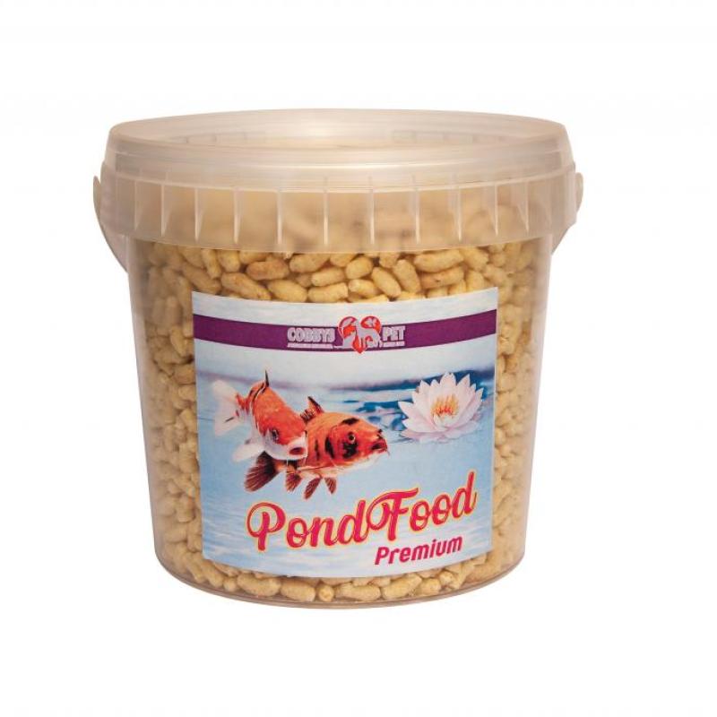 Cobbyspet POND STICKS NATUR 1l / 100g kbelík