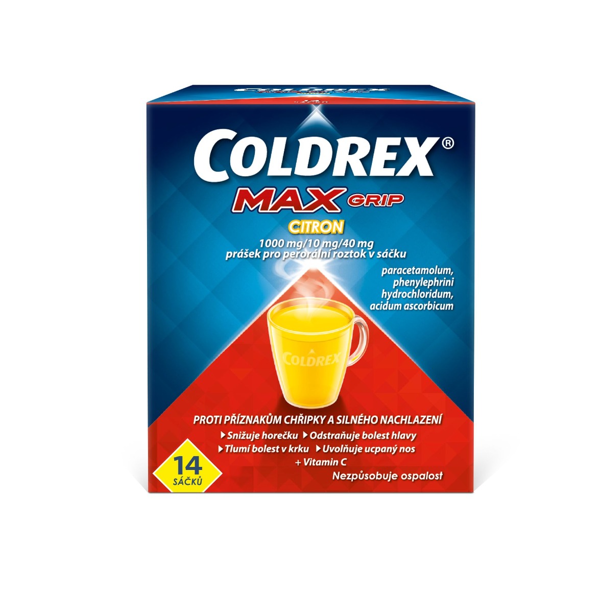 Coldrex MaxGrip Citron 14 sáčků