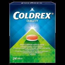 COLDREX Tablety proti příznakům chřipky a nachlazení 24 tablet