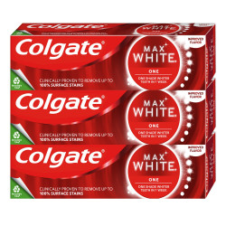 COLGATE Max White One Sensational Mint Zubní pasta 3 x 75 ml