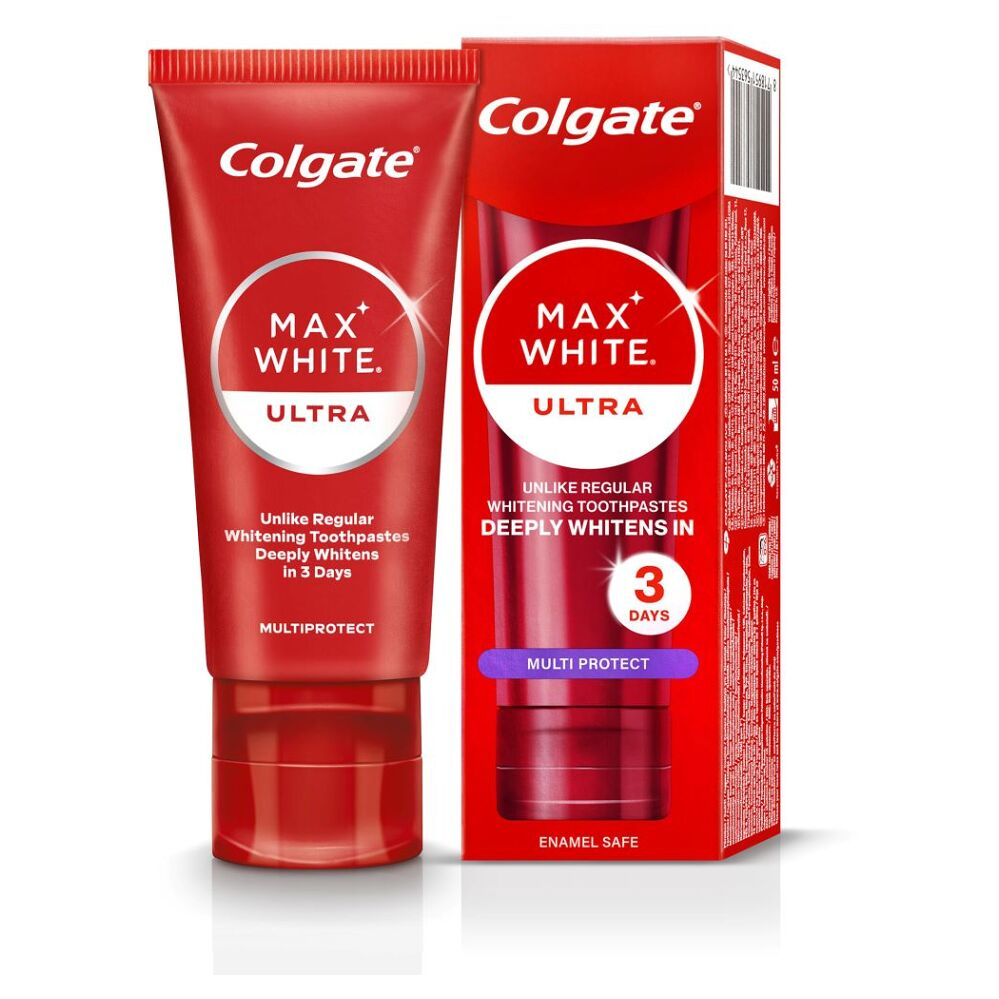 COLGATE Max White Ultra Multiprotect bělicí zubní pasta 50 ml