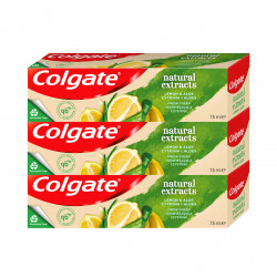 COLGATE Naturals Lemon & Aloe zubní pasta 3x 75ml 3 x 75 ml