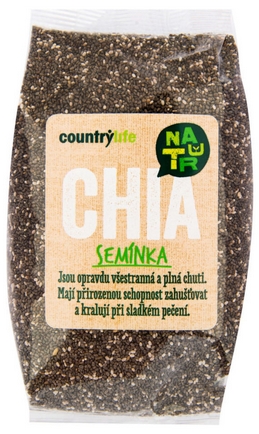 COUNTRY LIFE Chia semínka 300 g