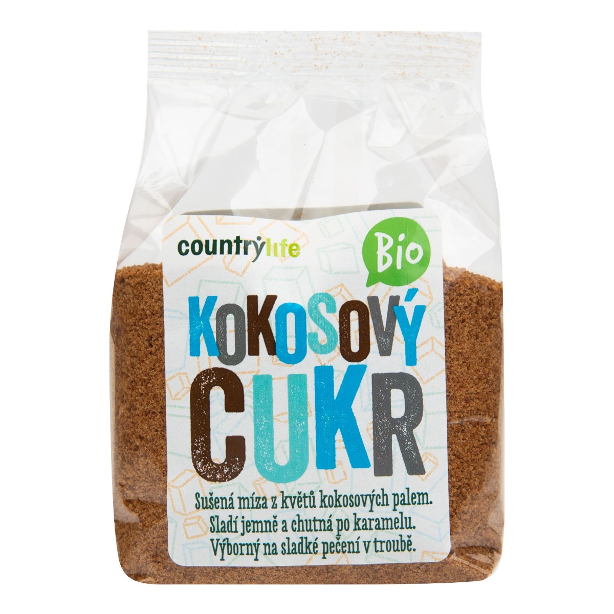 Country Life Cukr kokosový BIO 250 g