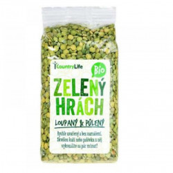 COUNTRY LIFE Hrách zelený půlený BIO 500 g