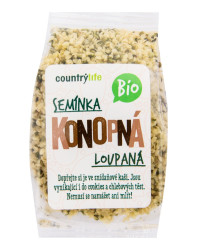 Country Life Konopná semínka loupaná BIO 100 g