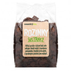 COUNTRY LIFE Rozinky sultánky 250 g