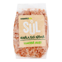 Country Life Sůl himálajská růžová hrubá 500 g