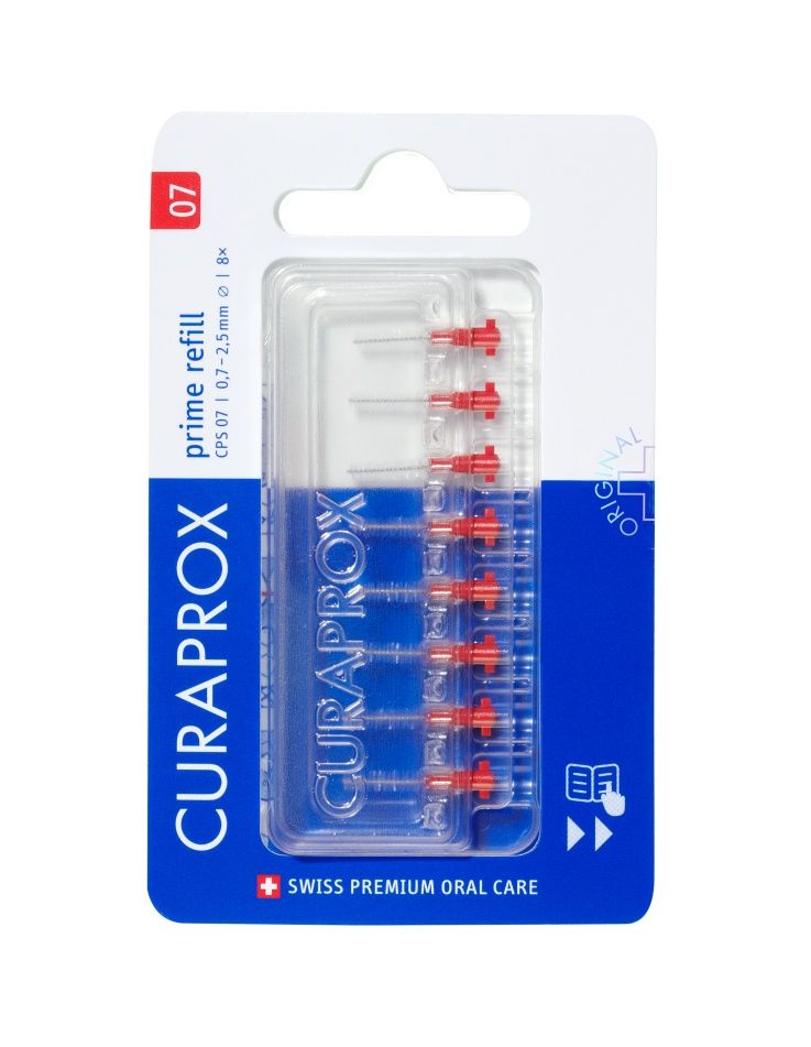 Curaprox CPS 07 prime refill mezizubní kartáčky 8 ks