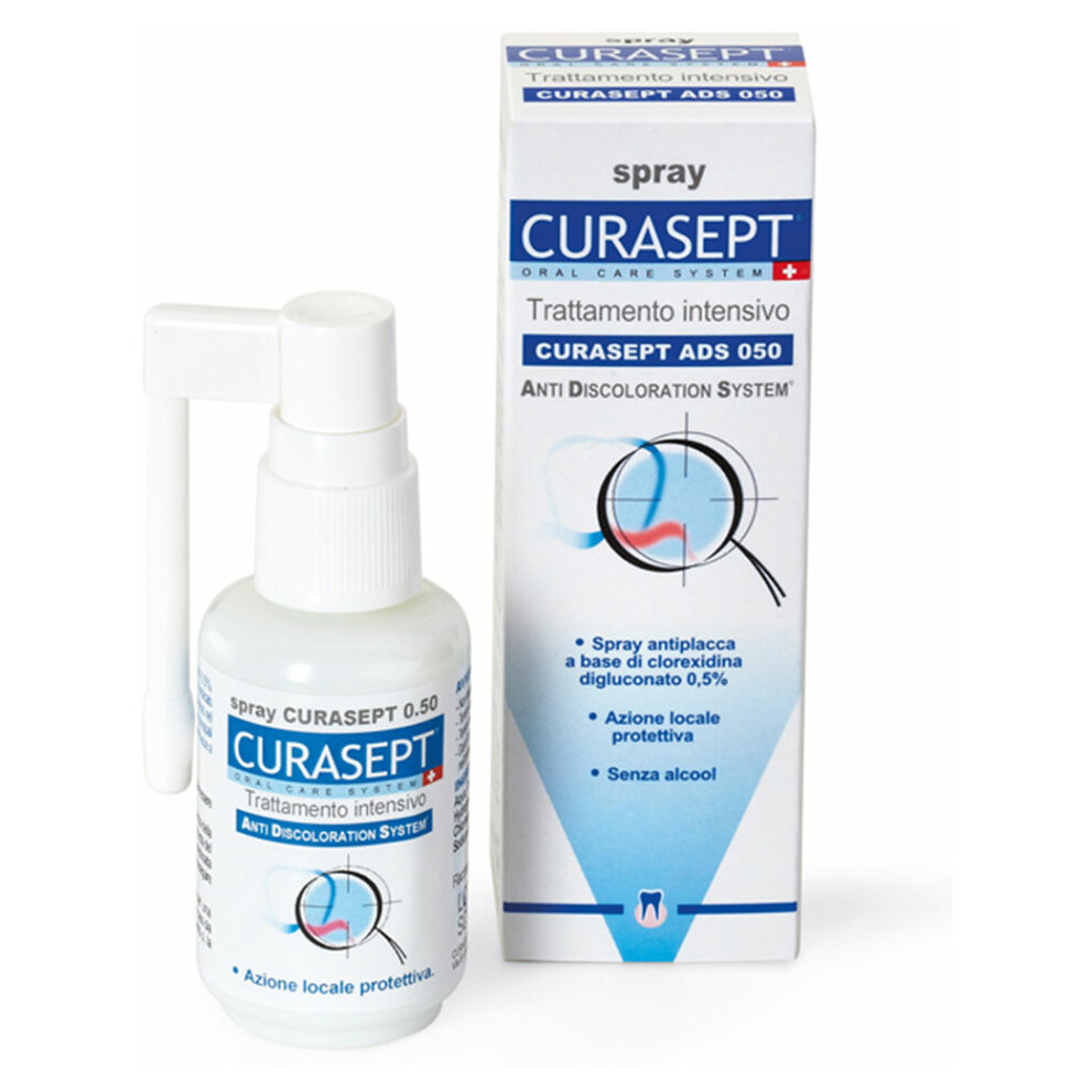 CURASEPT ADS 050 Ústní sprej 0,5%CHX 30 ml