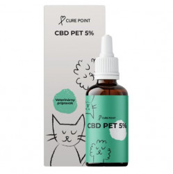 CURE POINT CBD Pet 5% Olej pro psy 10 ml