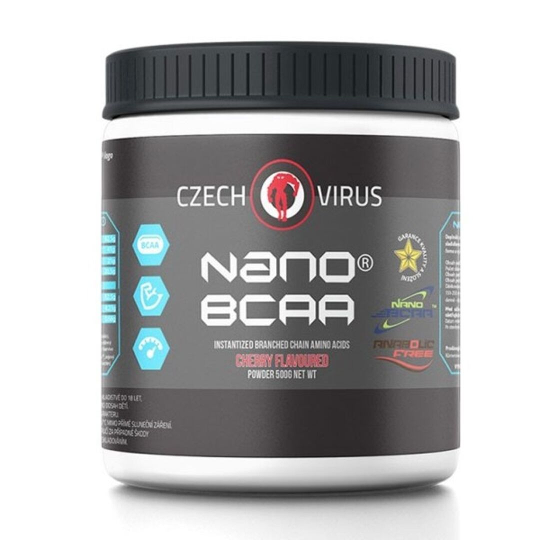 Czech Virus Nano BCAA 500g - kyselé jablko