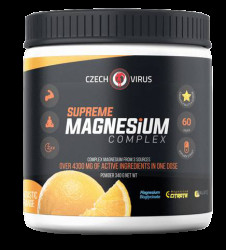 CZECH VIRUS Supreme Magnesium Complex fantastický pomeranč 340 g