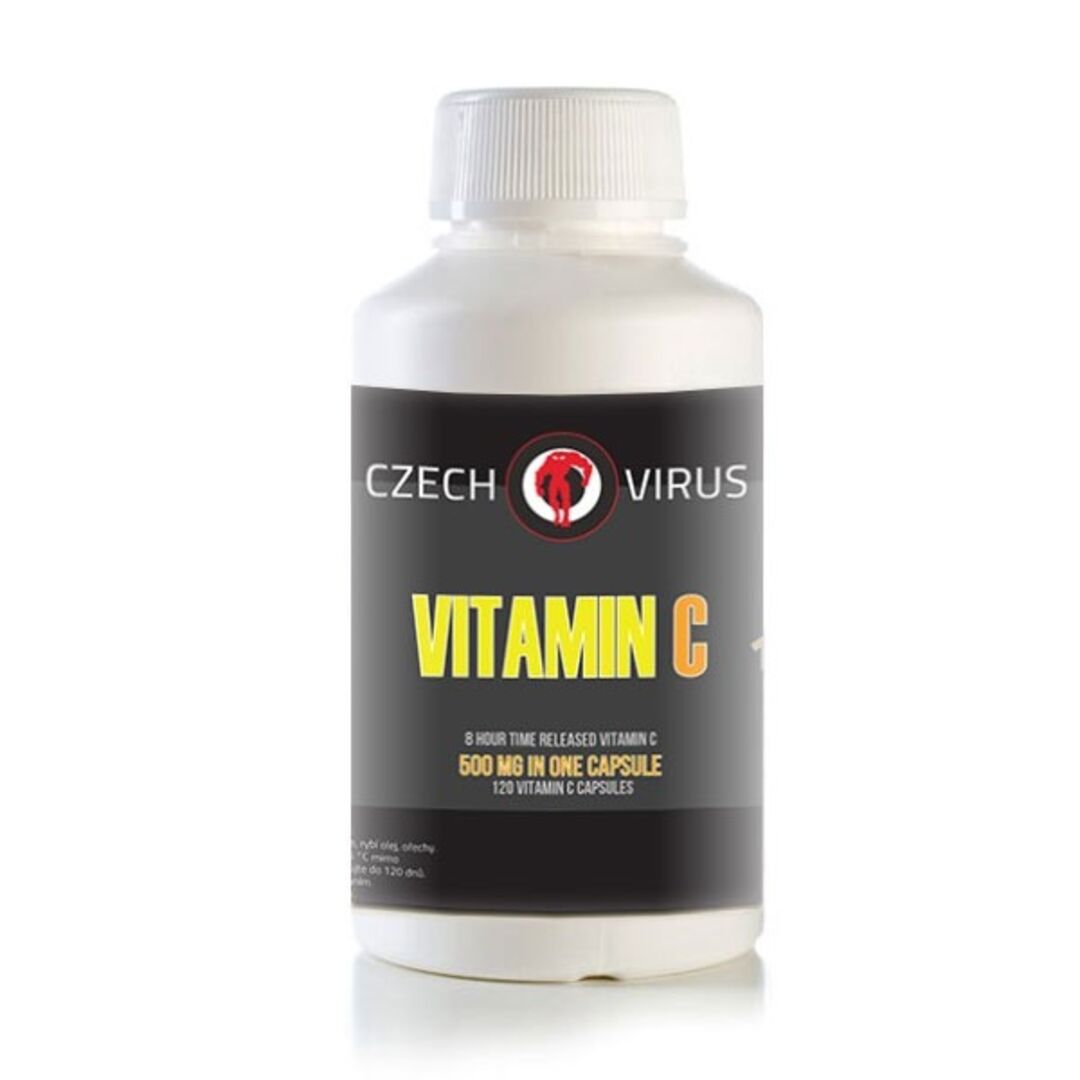 Czech Virus Vitamín C - 120 kapslí