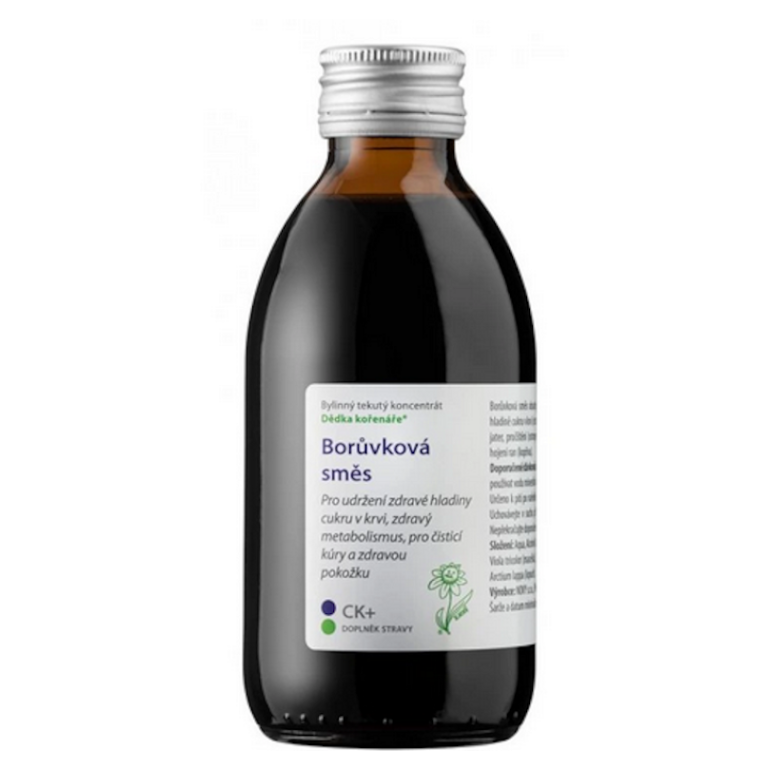 DĚDEK KOŘENÁŘ Borůvková směs 200 ml