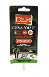 Delice Solaire Opalovací krém s černou mrkví SPF50+ sáček 50 ml