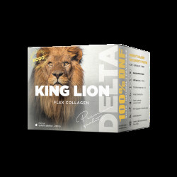 DELTA MEDICAL King lion flex collagen příchuť zelené jablko 240 g