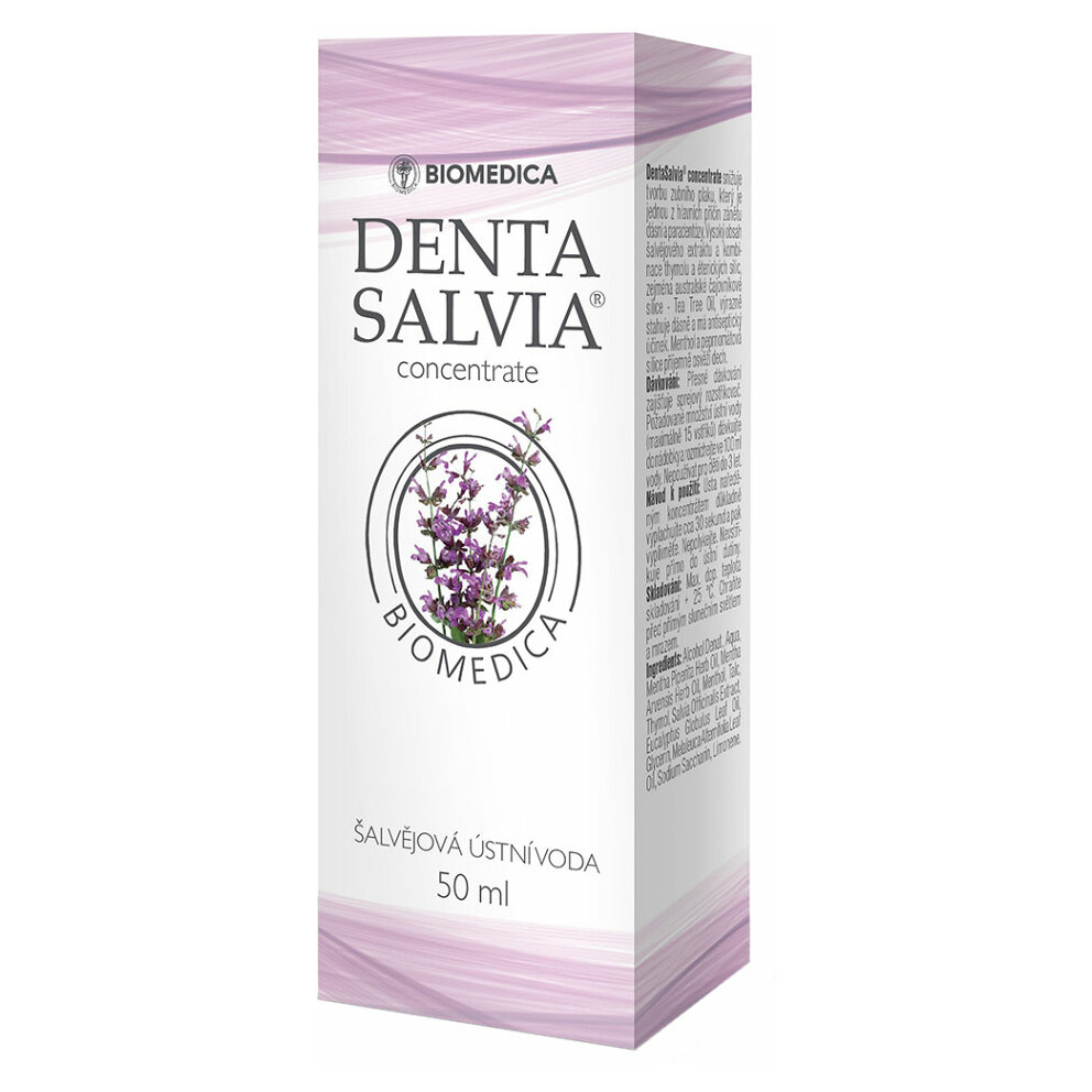 DENTA SALVIA Concentrate šalvějová ústní voda 50ml