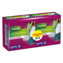 DEPEND Normal duopack dámské inkotinenční kalhotky velikosti S/M 2 x 10 kusů