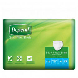 DEPEND Slip normal inkontinenční kalhotky M 15 kusů