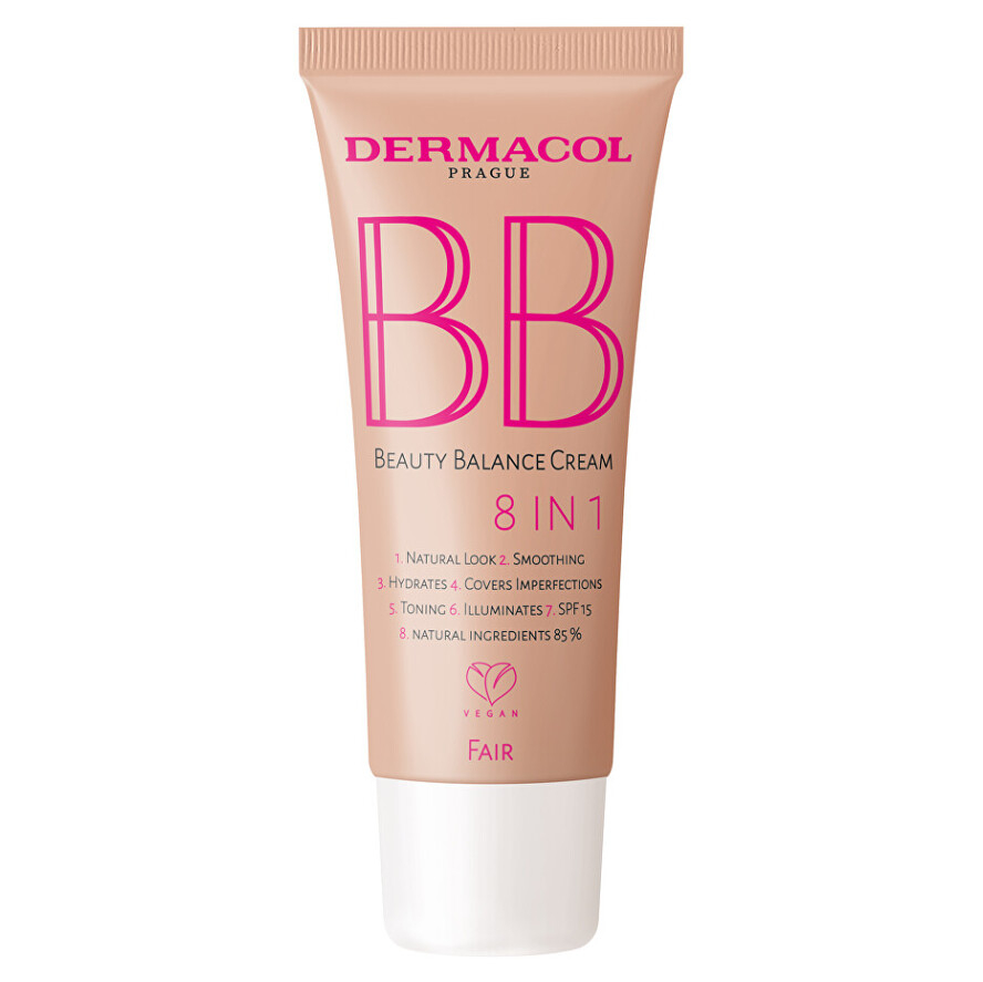 DERMACOL BB krém 8v1 č. 1 Sand 30 ml