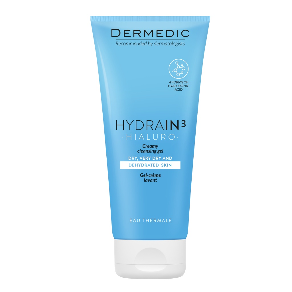 Dermedic Hydrain3 Hialuro krémový mycí gel 200 ml