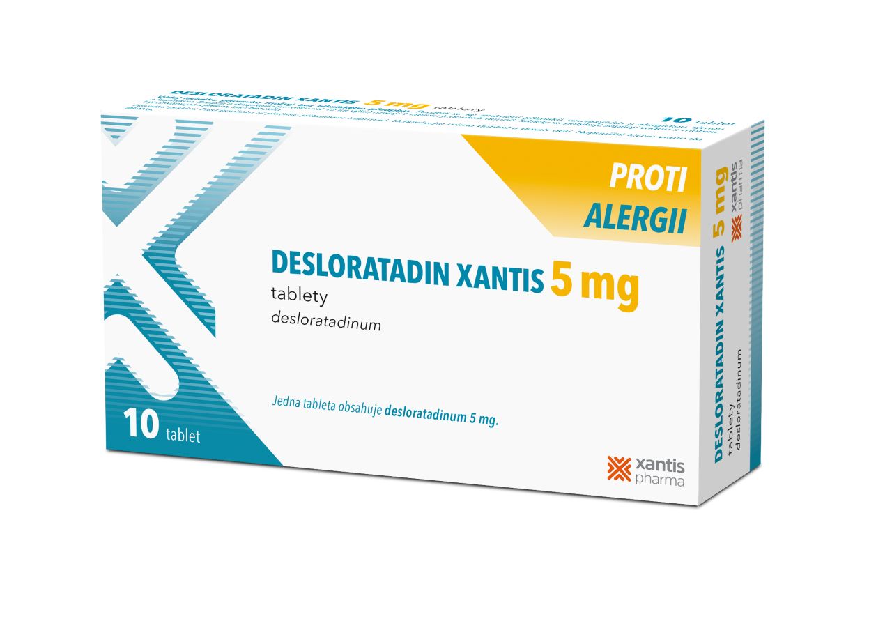 Desloratadin Xantis 5 mg 10 tablet