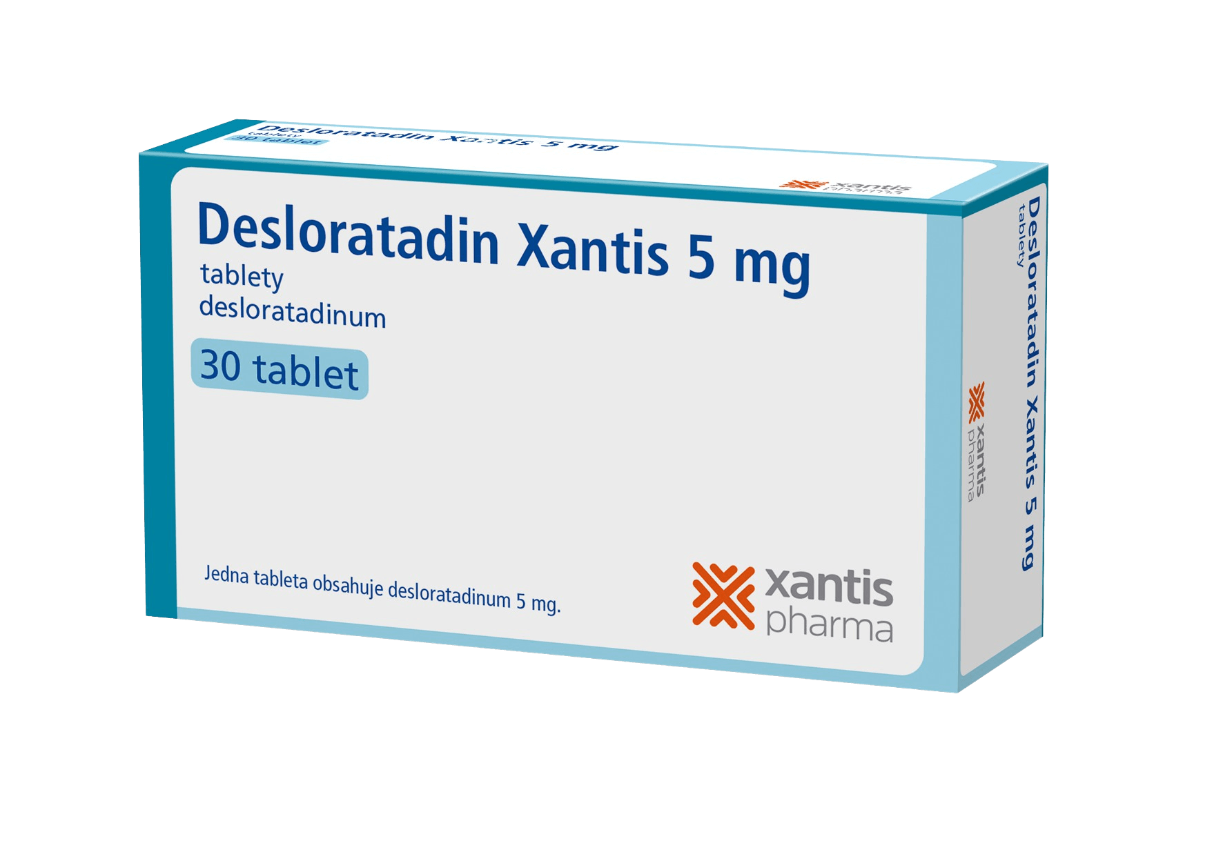 DESLORATADIN Xantis 5 mg 30 tablet