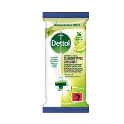 DETTOL Ubrousky limetka/mata 36 ks