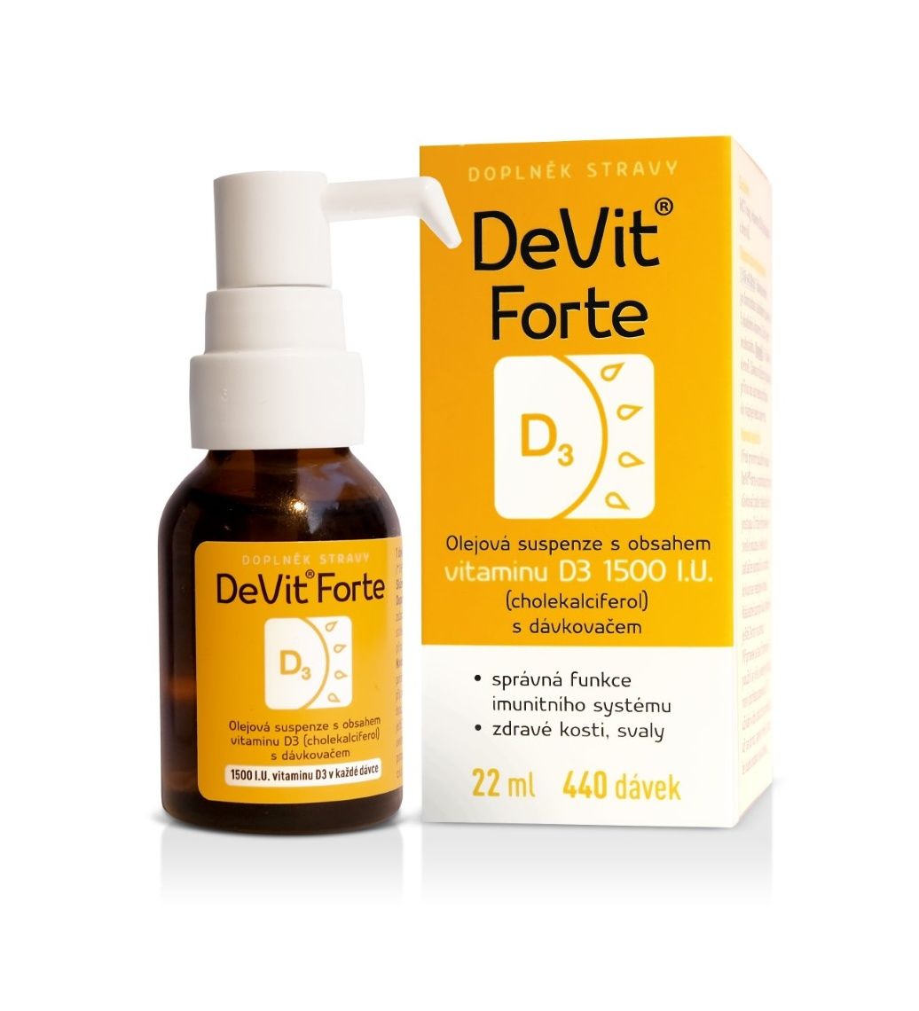 DeVit Forte 1500 I.U. 22 ml 440 dávek