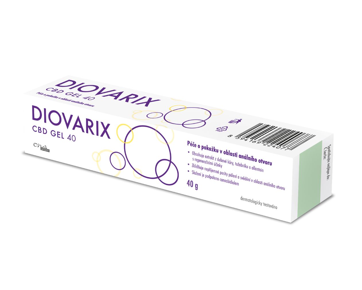 Diovarix CBD gel 40 g