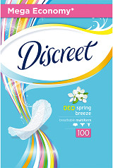 DISCREET intimky Spring Breeze 100 ks