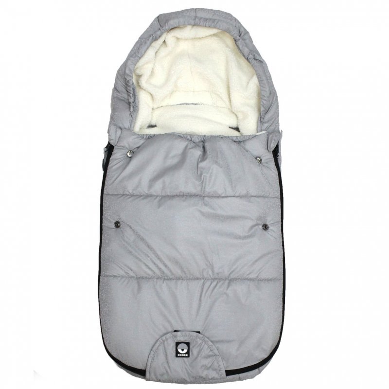 Dooky fusak Footmuff vel. S FROSTED Silver Sky