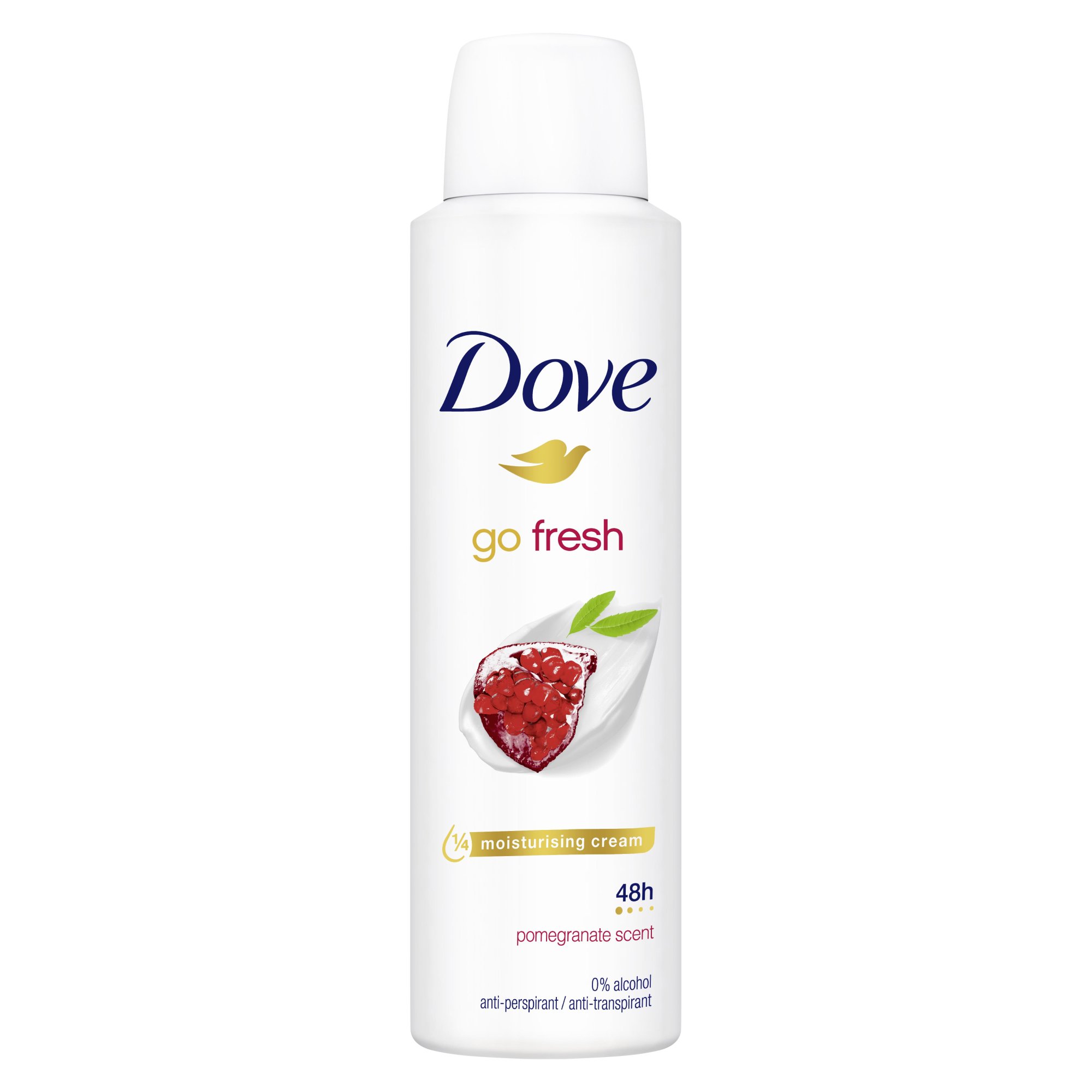 DOVE Go fresh Granátové jablko & Verbena antiperspirant ve spreji 150 ml