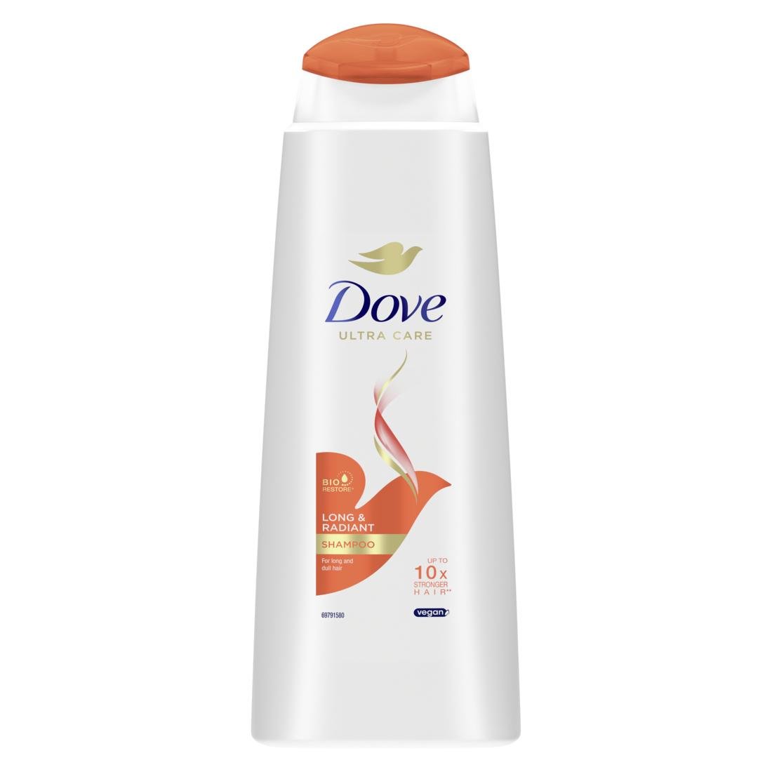 DOVE Long and radiant šampon 400 ml