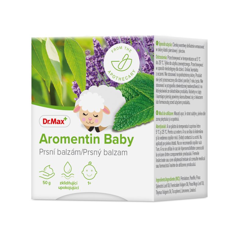 Dr. Max Aromentin Baby prsní balzám 50 g