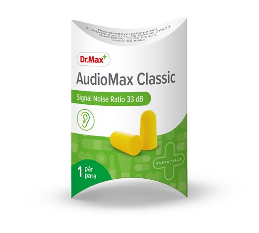 Dr. Max AudioMax Classic 33 dB chránič sluchu 1 pár