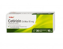 Dr. Max Cetirizin 10 mg 30 tablet