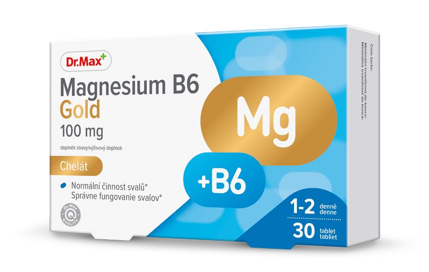 Dr. Max Magnesium B6 Gold 100 mg 30 tablet