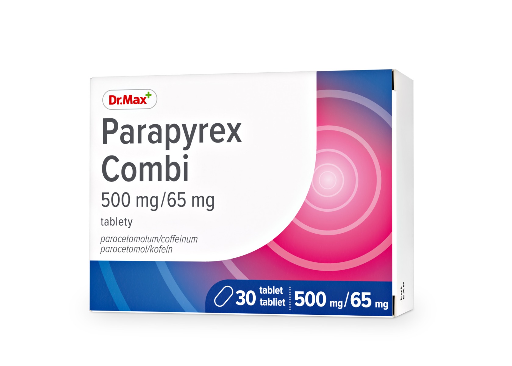 Dr. Max Parapyrex Combi 500 mg/65 mg 30 tablet